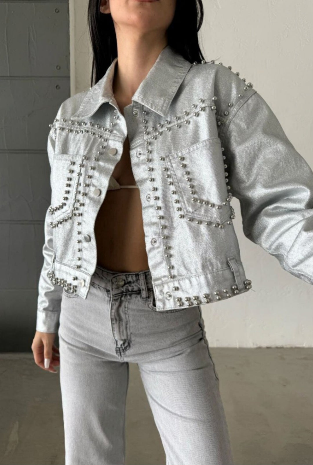 Level Up Studded Jacket