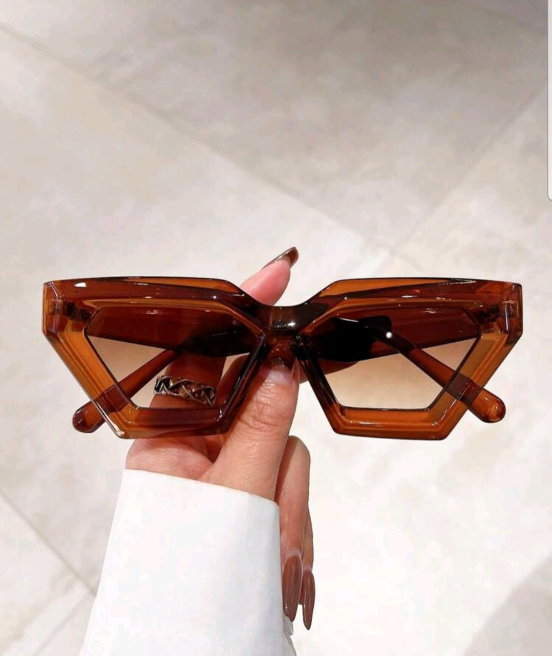 Monet Brown Sunglasses